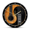 Yin Yang Guitar LED Wall Clock