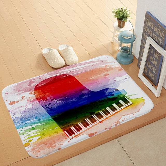 Anti-slip Music Floor Mat