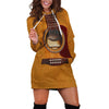 Wooden Guitar Hoodie Dress