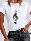 Music Note Graphic T-Shirt