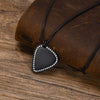 Guitar Pick Triangle Necklace