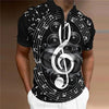 Big Music Note Polo Shirt