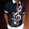 Big Music Note Polo Shirt