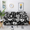 Musical Note Pattern Sofa Cover