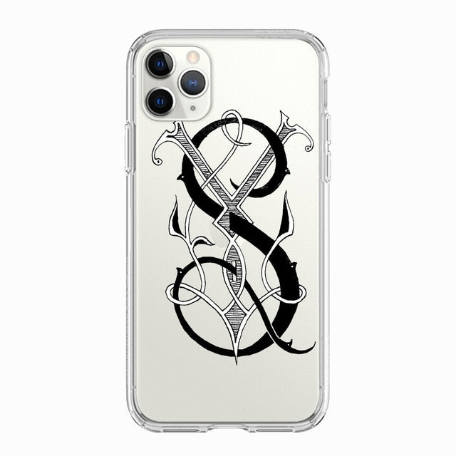 Transparent Music Design iPhone Case