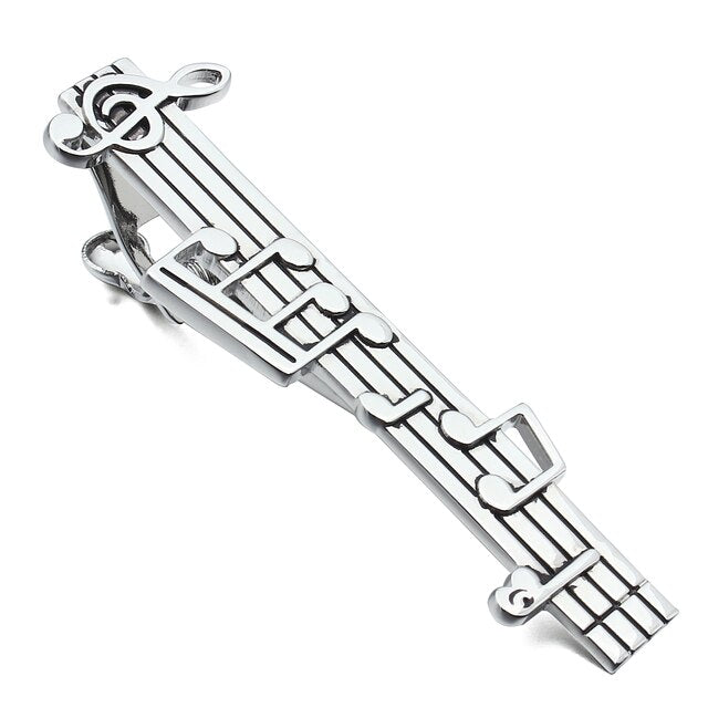 Music Instruments Tie Clip