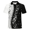 Piano Music Notes Polo Shirt