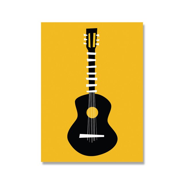 Abstract Music Art Poster