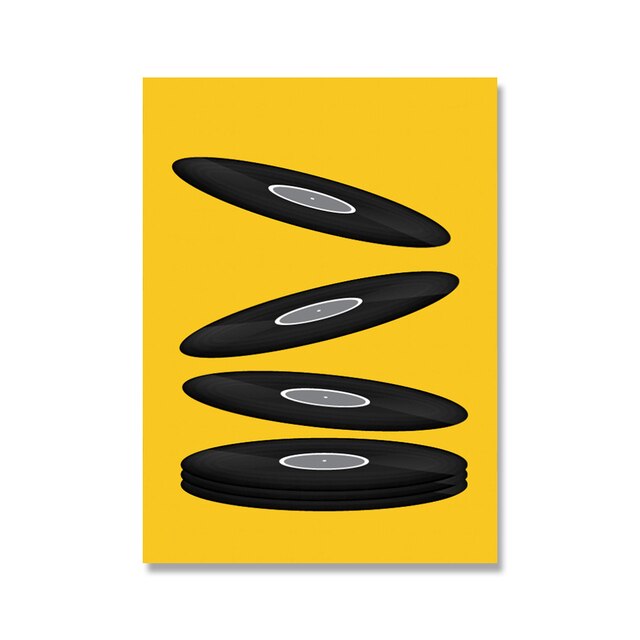 Abstract Music Art Poster