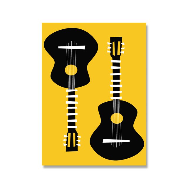 Abstract Music Art Poster