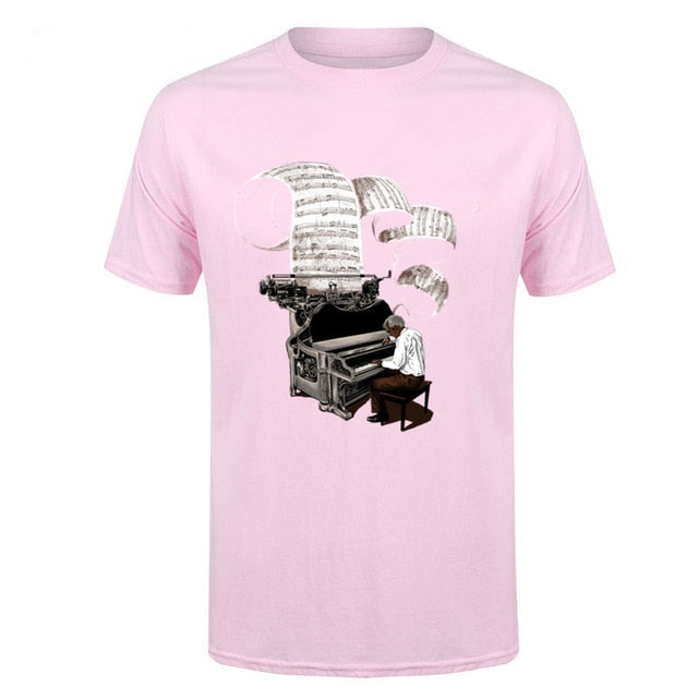 Composer Music Note Piano Tee