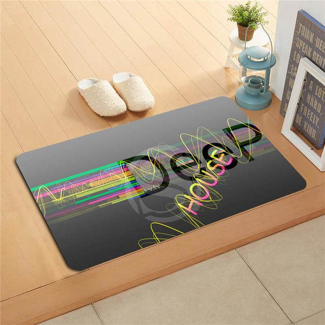 Musical Notes Doormat - Purple / 40X60cm - { shop_name }} - Review