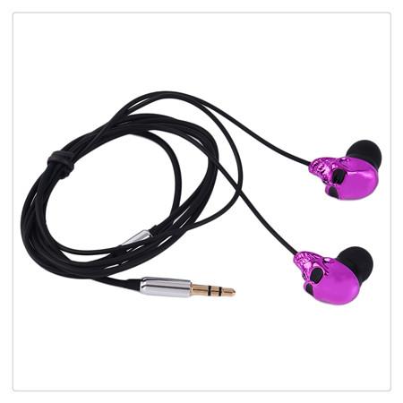 New Cool Skull Music Earbud - Artistic Pod