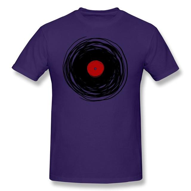 Vinyl Record Retro Music DJ Man T-Shirt