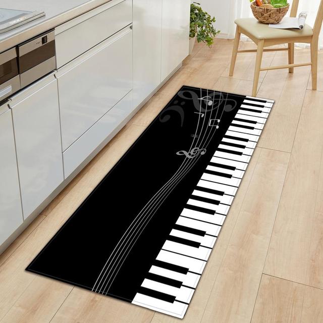 Piano Hallway Kitchen Mat
