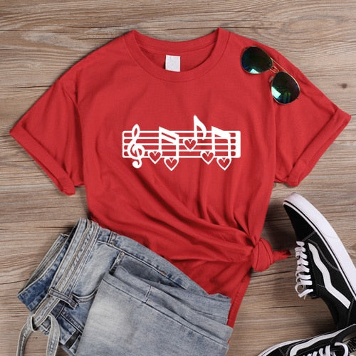 Music Love Symbol T-shirt