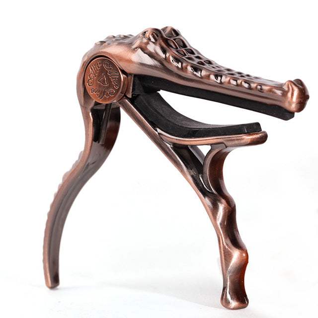 Metal Crocodile Guitar Capo