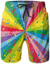 Music Note Surfing Shorts