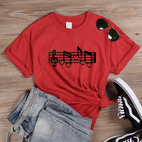 Music Love Symbol T-shirt