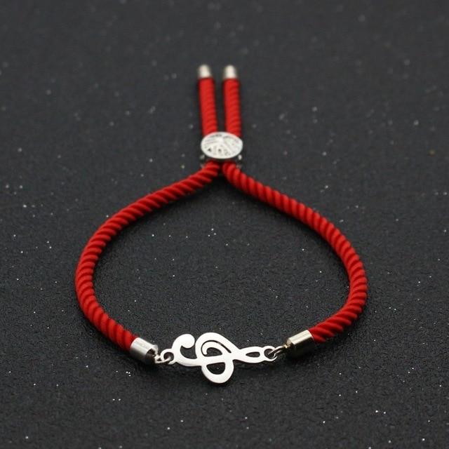 Free - Music Notes Adjustable Bracelet