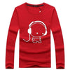 Music Rock Headset Long Sleeve T-Shirt