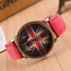 "God Save The Queen" Quartz Watch - Red - { shop_name }} - Review