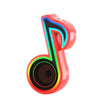 Portable Music Notes RGB Light Speaker