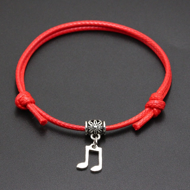 Free - Music Note Rope Bracelet