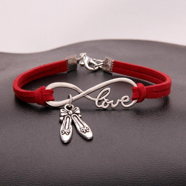 Infinity Love Ballet Bracelet