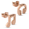 Cute Musical Notes Stud Earrings