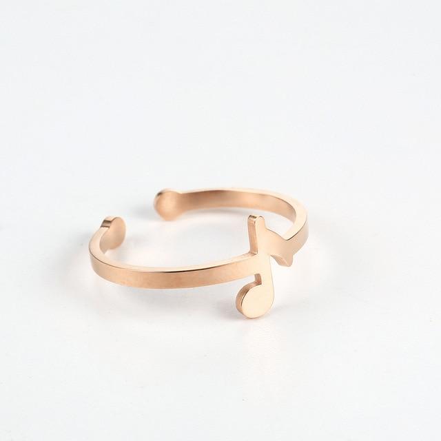 Free - Exquisite Music Adjustable Ring