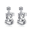 S925 Silver Music Earrings