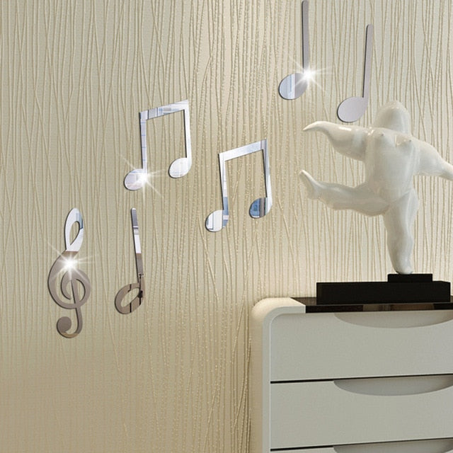 Free - Art Music Notes Wall Sticker