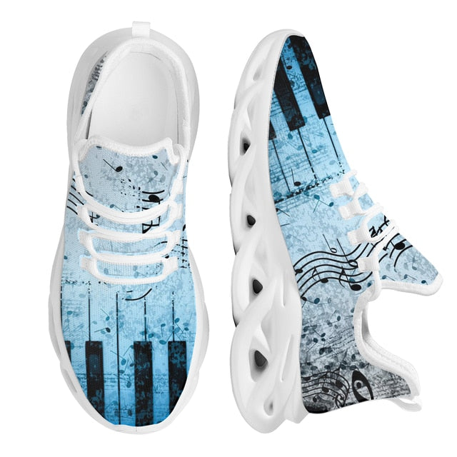 Piano Key Music Shoes