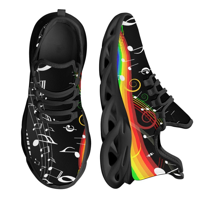 Piano Key Music Shoes