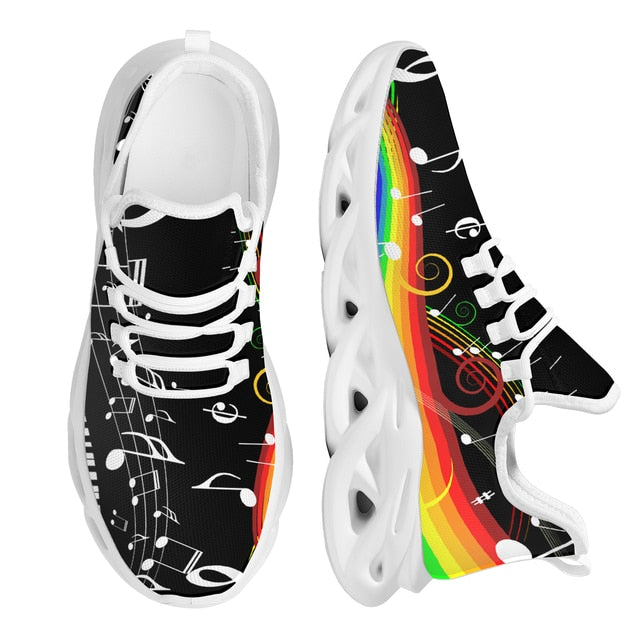 Piano Key Music Shoes