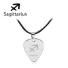 Amazing Zodiac Guitar Pick Necklace - Sagittarus - { shop_name }} - Review