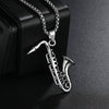 Classic Saxophone Necklace