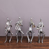 Musicians Band Character Statue