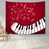 Piano Tapestry Wall Hanging Blanket
