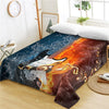 Fire Guitar Bed Sheet - Electric Guitar / Twin 168cmx239cm - { shop_name }} - Review