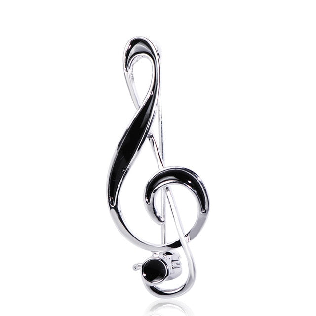 Free - Treble Clef Brooch Pin
