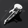 Guitar Stainless Steel Tie Clip