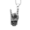 Skull Rock N Roll Necklace