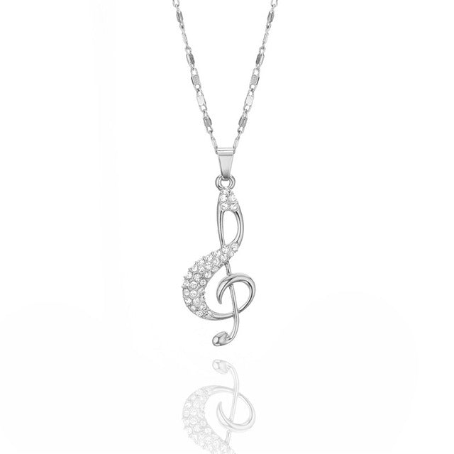 Free - Enchanting Music Notes Necklace