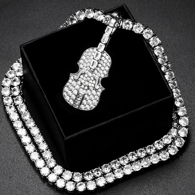 Premium Violin Necklace