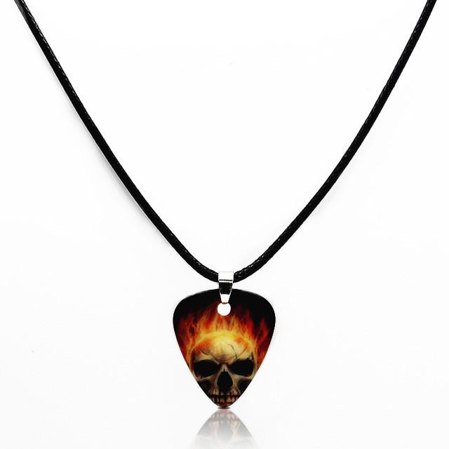 Guitar Pick Chain Necklaces - Artistic Pod