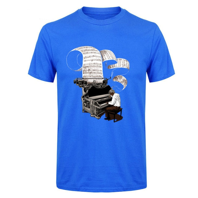 Composer Music Note Piano Tee