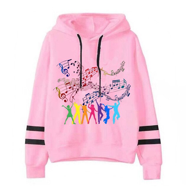 Zumba Music Note Casual Hoodie