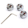 3pcs Skull Head Guitar Volume Control Knobs Buttons - Sliver - { shop_name }} - Review